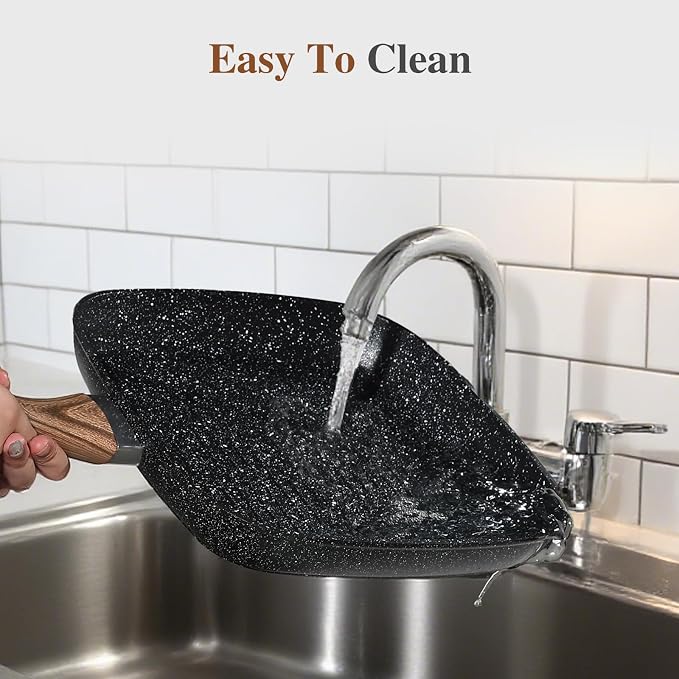 3 Pcs Pots and Pans Set, Nonstick & Non-Toxic Healthy Pots and Pans - Image 7