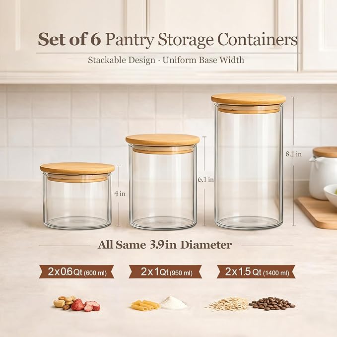 ComSaf Glass Storage Containers - Image 6