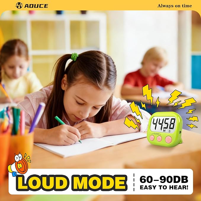 Classroom Timers for Teachers Kids Large Magnetic Digital Timer Teacher - Image 2