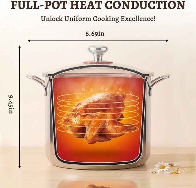 Titanium Stock Pot, 7QT StockPot - Image 3
