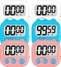 ZILLEEN 6 Pack Kitchen Timers for Cooking Digital Classroom Timers for Kids by ZILLEEN
