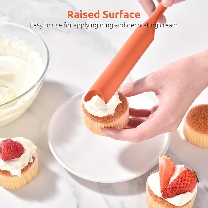 U-Taste Silicone Jar Spatula for Sourdough Starter: Long Skinny Food-Grade Jam - Image 8