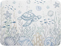 Giwawa Ocean Turtle Dish Drying Mat, Coastal Sea Tortoise Decorative Dish by Giwawa