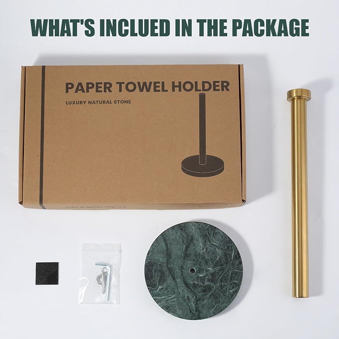 Koville Paper Towel Holder Countertop, Standing Paper Roll Holder - Image 9