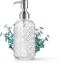 14 Oz Refillable Glass Soap Dispenser by Kaishun