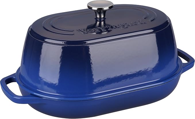 VORRINGARD Enameled Cast Iron Dutch Oven Pot - Image 4