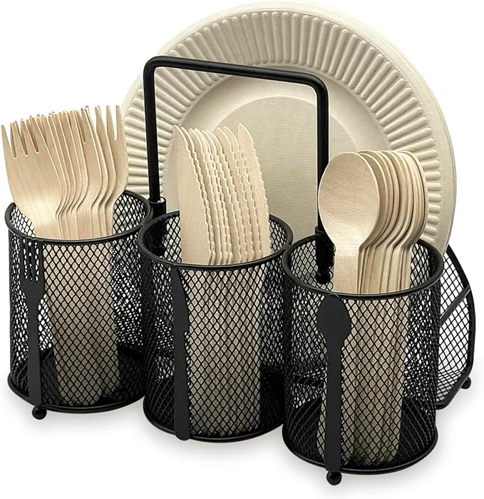 DysanVica Utensil Caddy Silverware Holder by DysanVica