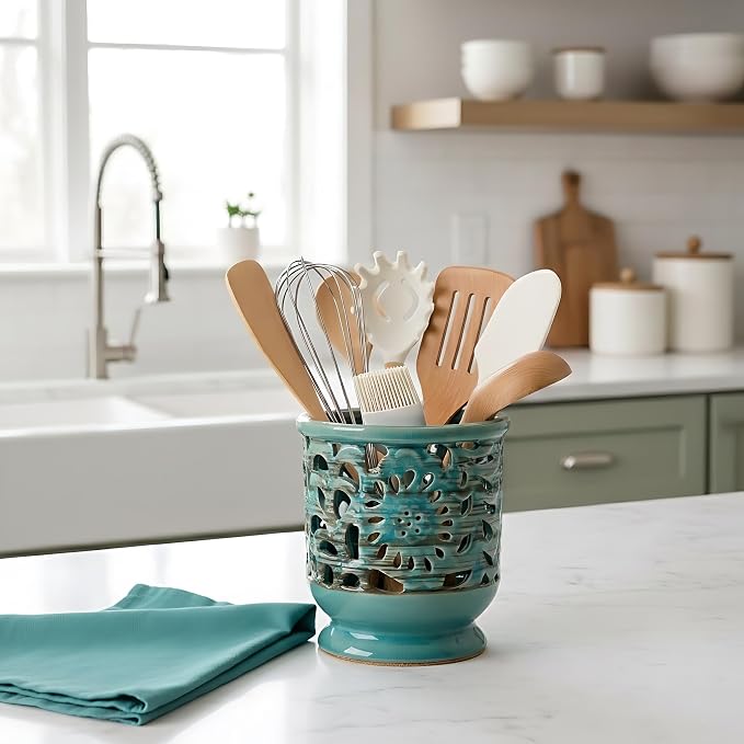 Farmhouse Kitchen Utensil Holder - Image 8