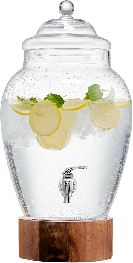 American Atelier Madera Beverage Dispenser Cold Drink Dispenser w/ 3-Gallon by American+Atelier