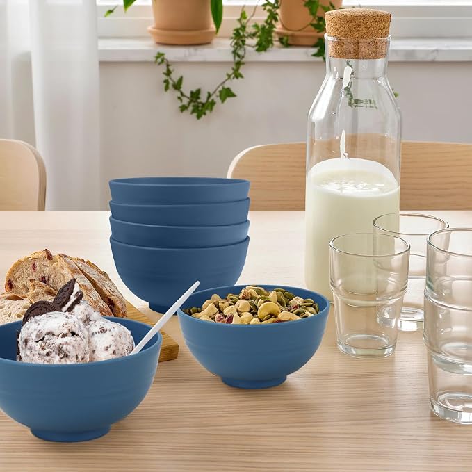 Wrova wheat straw dessert bowls 10oz set of 8 - Image 6
