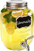 1 Gallon Glass Drink Dispensers by RuileMei
