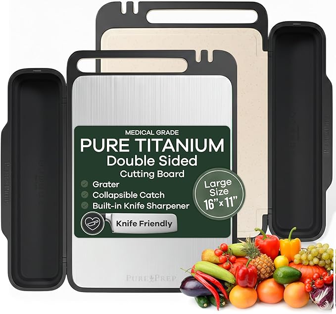 PURE-PREP Titanium Cutting Boards by Unknown