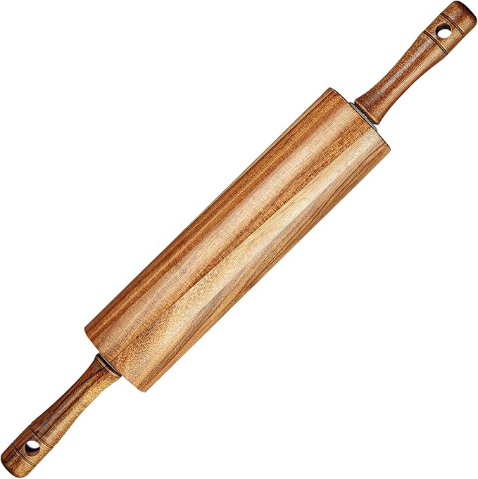 KARRYOUNG Acacia Wood Rolling Pin by KARRYOUNG