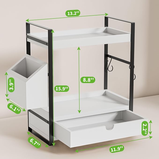 2-Tier Bathroom Counter Organizer - Image 2