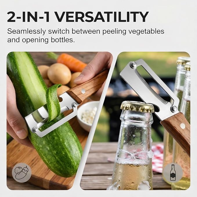 2026 NEW 2PCS Multi-Functional Vegetable Peelers - Image 5