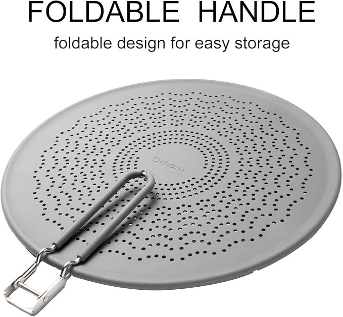 13” Silicone Splatter Screen Pan Cover - Image 4