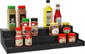 Lenwi Spice Rack Organizer for Cabinet, 3 Tier Expandable Bamboo Spice Storage by Lenwi