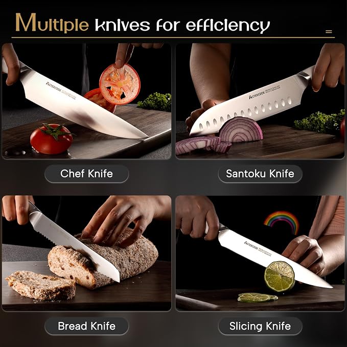 Astercook Knife Set Kitchen - Image 7