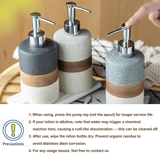 Soap Dispenser for Kitchen & Bathroom, Dish Soap, Hand Soap, Conditioner - Image 6