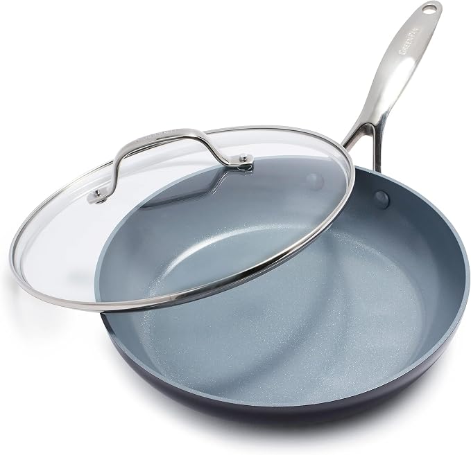 GreenPan Valencia Pro Ceramic Nonstick 10” Frying Pan Skillet by GreenPan