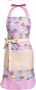 Lovely Flower Pattern Retro Aprons by AlexVirtue