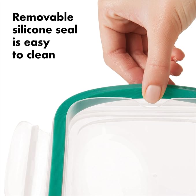OXO Glass Food Storage Container, 1.6 Cup | Smart Seal | Leakproof | Pack of 2 - Image 6