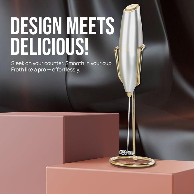 Zulay Kitchen Executive Series Luxury Gift Milk Frother - Image 2