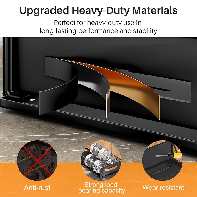 Pull out Cabinet Organizer, Heavy Duty Slide out Pantry Shelves Drawer Storage - Image 5