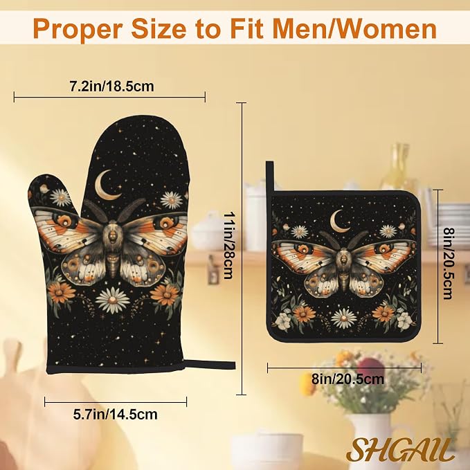 Oven Mitts and Hot Pads Set - Image 3