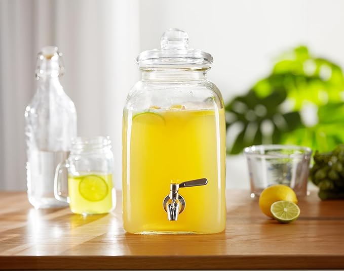 Kook Glass Drink Dispenser, - Image 5