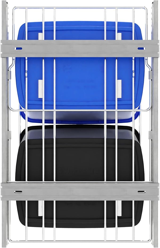Rev-A-Shelf RV-18KD-2218C-S Double Pullout Trash Cans - Image 7
