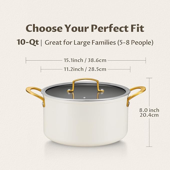 BEZIA 10 Quart Cooking Pot - Image 2