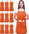 Utopia Kitchen 10 Pack Bib Apron Adjustable by UTOPIAKITCHEN