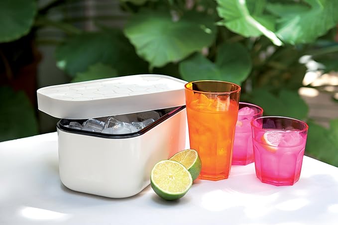 Lékué Ice Box | White | Ice Cube Tray - Image 3