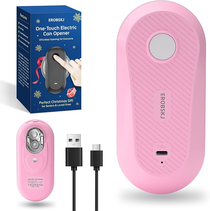 Auto Electric Can Opener, Rechargeable Can Openers by EROBSKJ