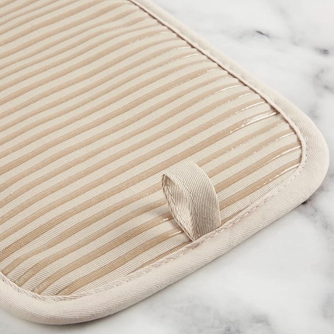 KITCHENAID Quilted Cotton Terry Cloth Oven Mitt, Pot Holder, Kitchen Towel - Image 6