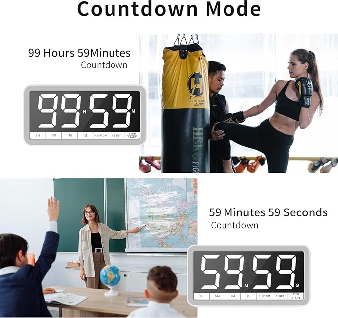VOCOO Digital Kitchen Timer - Image 3