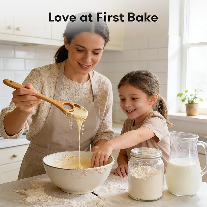 Wooden Danish Dough Whisk - Image 6