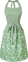 Cute Floral Aprons for Women by HYVOROS