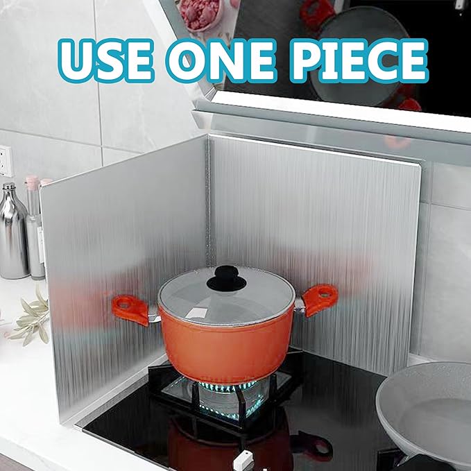 2 PCS Stove Grease Splatter Screens Guard | Range Backsplash Splatter Guard - Image 5