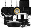 GRANITESTONE 20 Pc Complete Pots and Pans Set Non Stick Cookware Set by Granitestone+