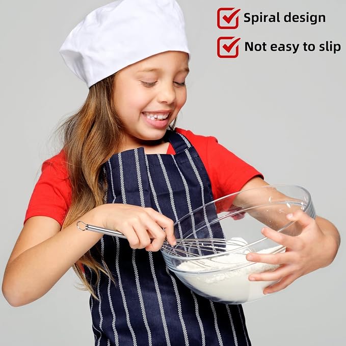 Baderke 30 Pcs Mini Whisk Bulk Small Whisks - Image 6