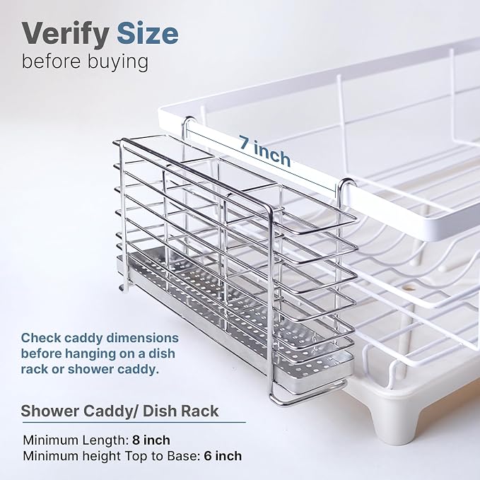 KESOL 304 Stainless Steel Utensil Drying Rack - Image 5