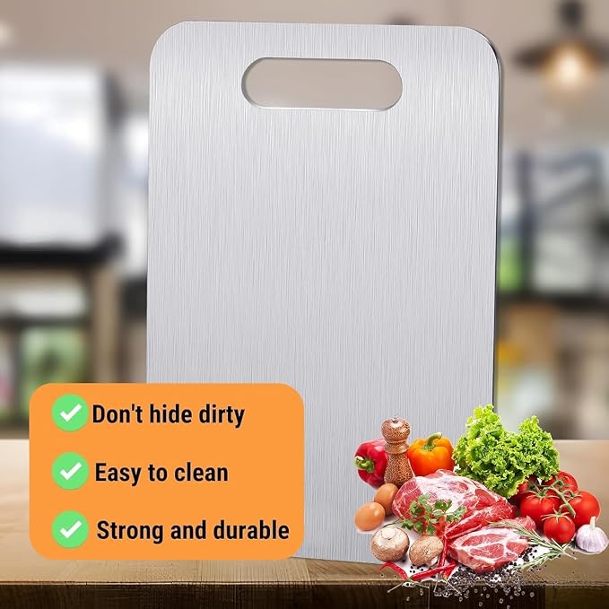 Titanium Cutting Board -100% Pure Titanium Cutting Boards - Image 2