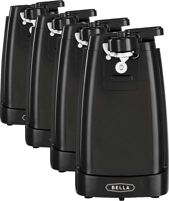 bella Electric Can Opener and Knife Sharpener, Removable Cutting Lever by bella