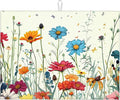 Butterfly Flowers Dish Drying Mat 18x24 Inch, Microfiber Absorbent Fast Dry Mat by Unknown