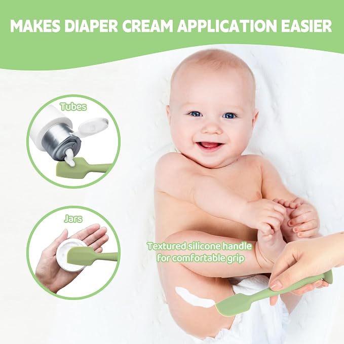 Butt Spatula Baby Diaper Cream spatula 3 Pcs - Image 5