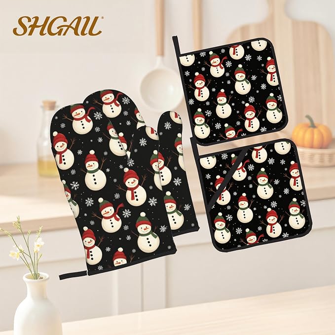 Oven Mitts and Hot Pads Set - Image 2