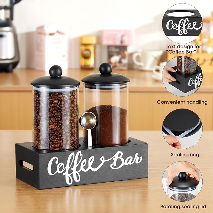 Yangbaga Glass Sugar Coffee Canister - Image 3
