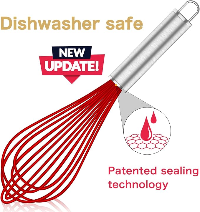OYV Silicone Rubber Whisk, Premium Whisks - Image 2